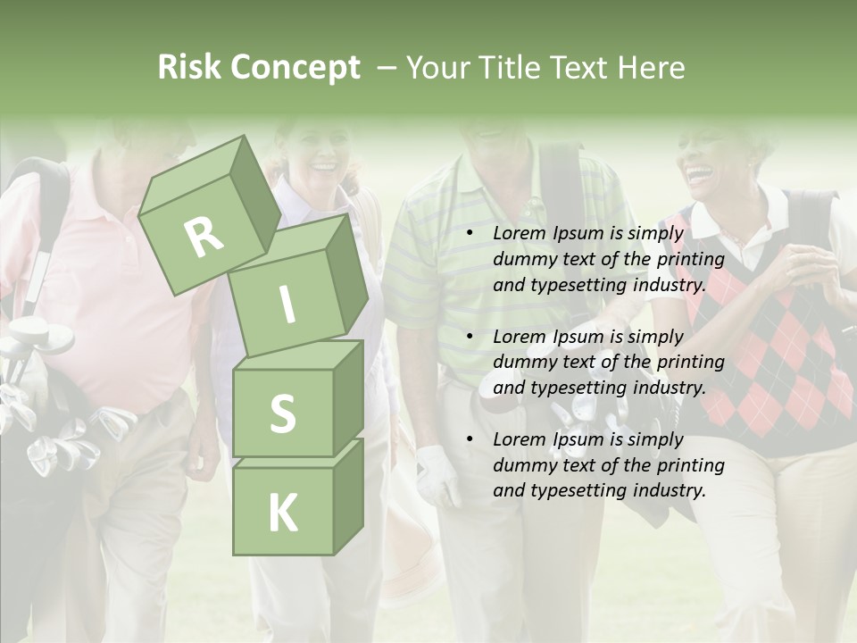 Fit American Active PowerPoint Template