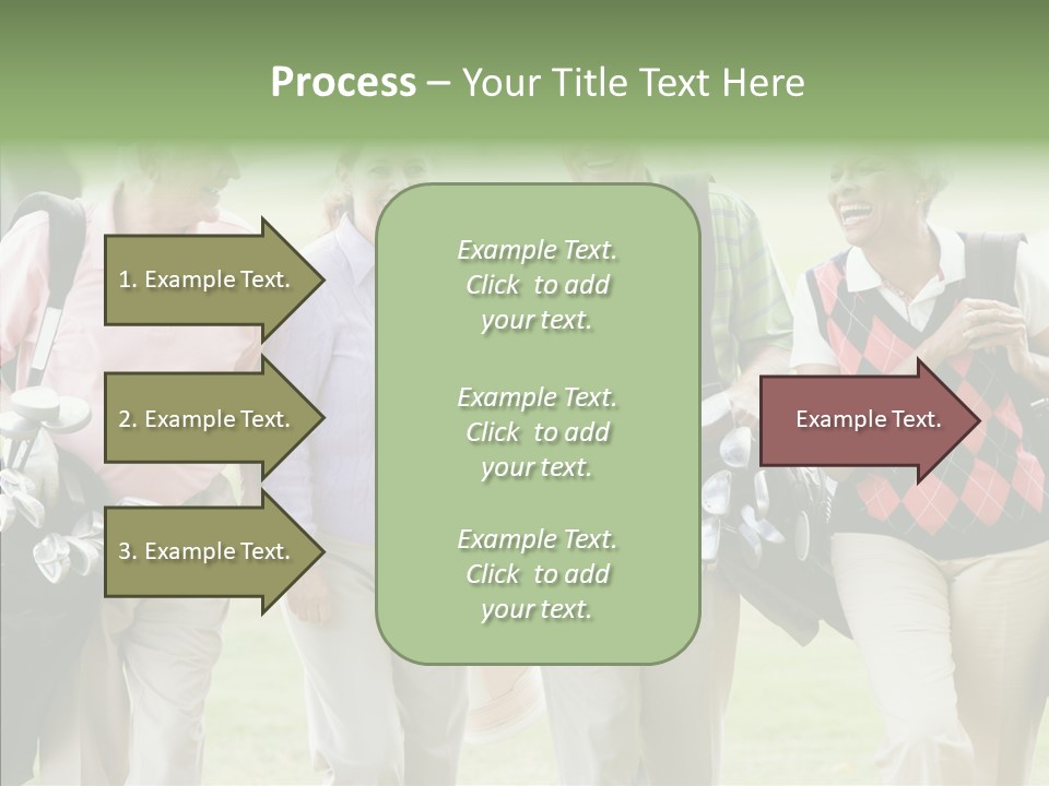 Fit American Active PowerPoint Template