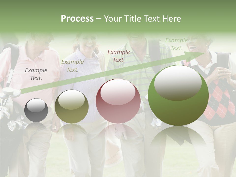 Fit American Active PowerPoint Template