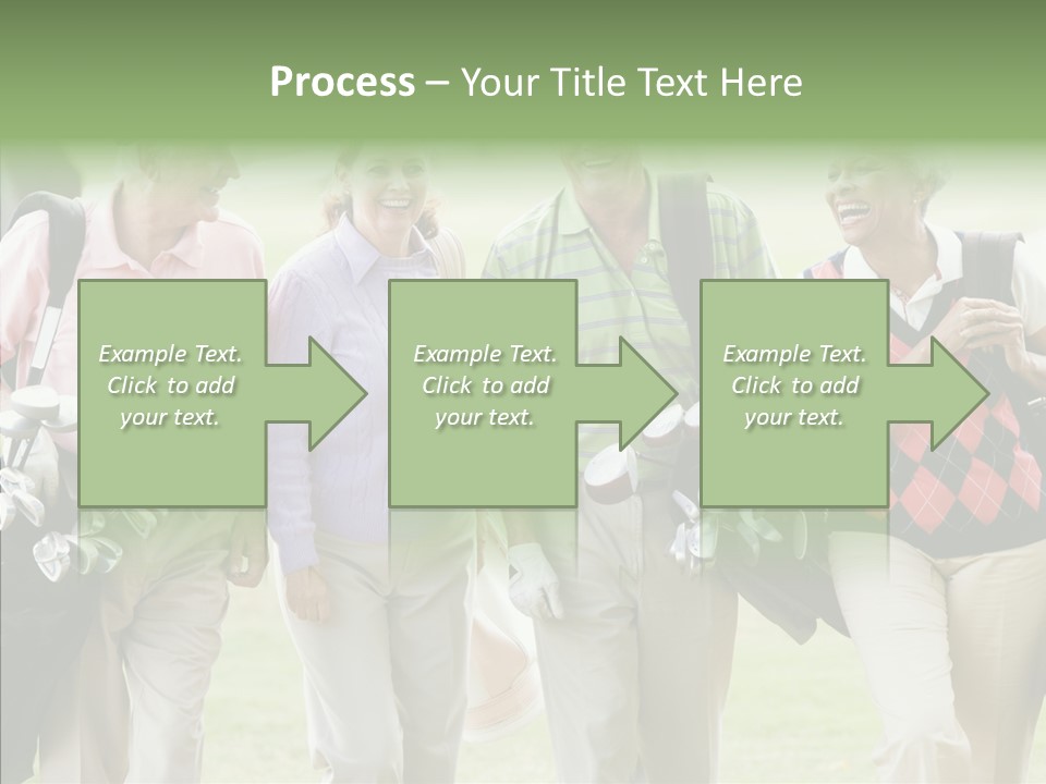 Fit American Active PowerPoint Template
