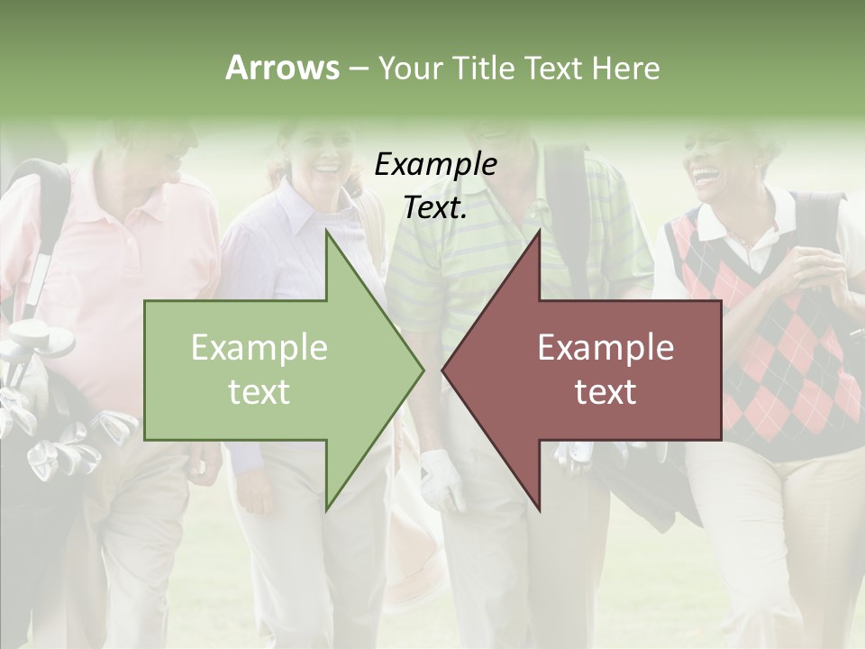 Fit American Active PowerPoint Template