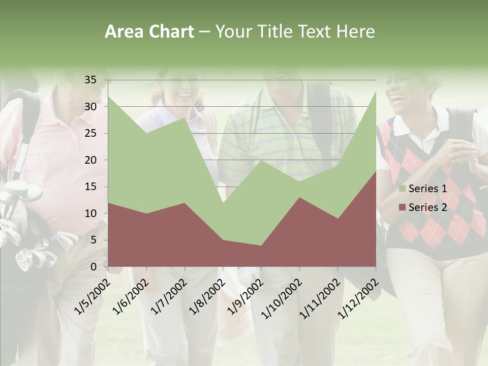 Fit American Active PowerPoint Template