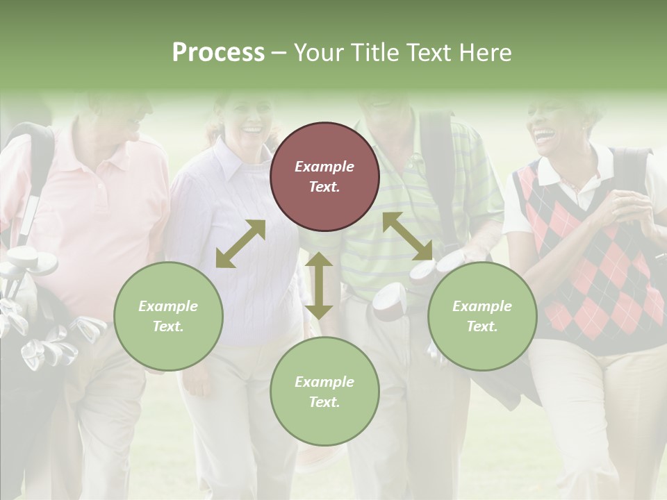 Fit American Active PowerPoint Template