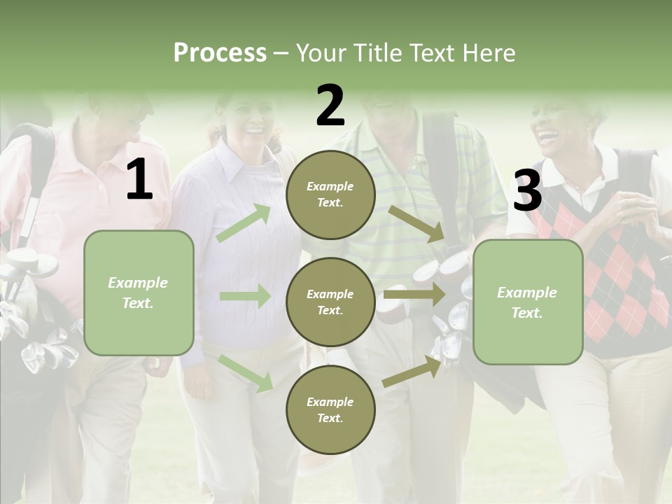 Fit American Active PowerPoint Template