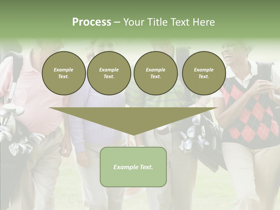 Fit American Active PowerPoint Template