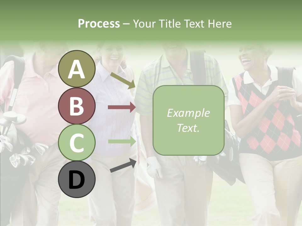 Fit American Active PowerPoint Template