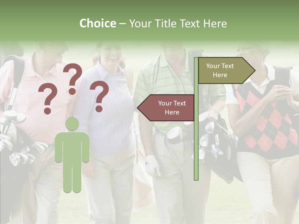 Fit American Active PowerPoint Template