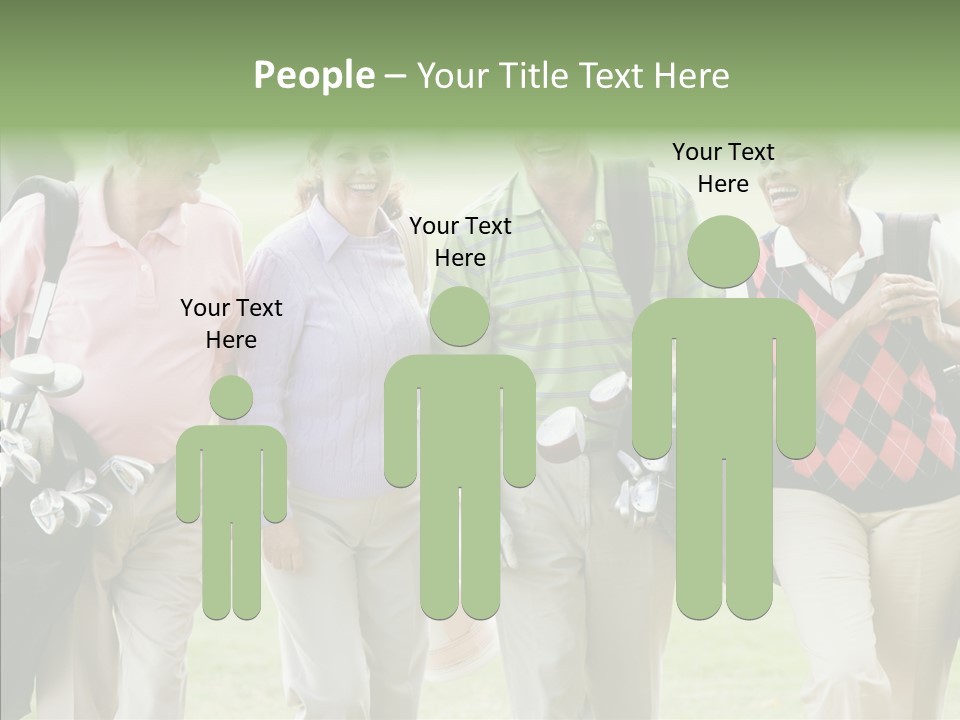 Fit American Active PowerPoint Template