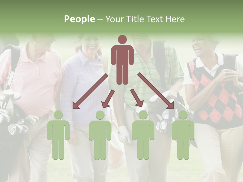 Fit American Active PowerPoint Template