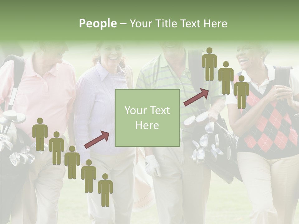 Fit American Active PowerPoint Template