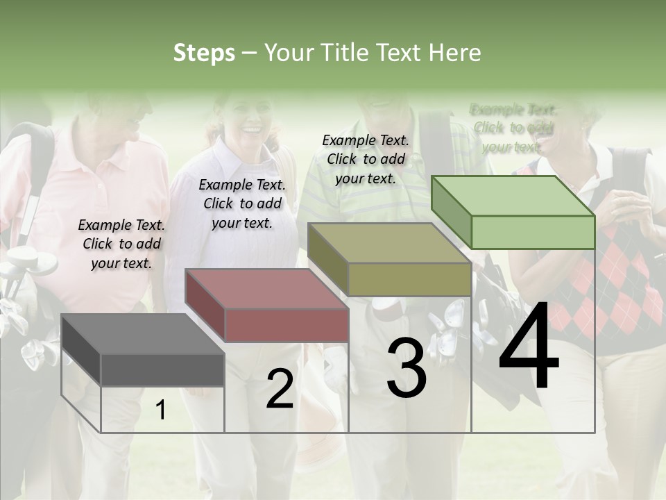 Fit American Active PowerPoint Template