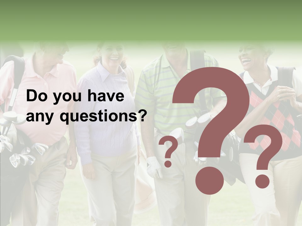 Fit American Active PowerPoint Template