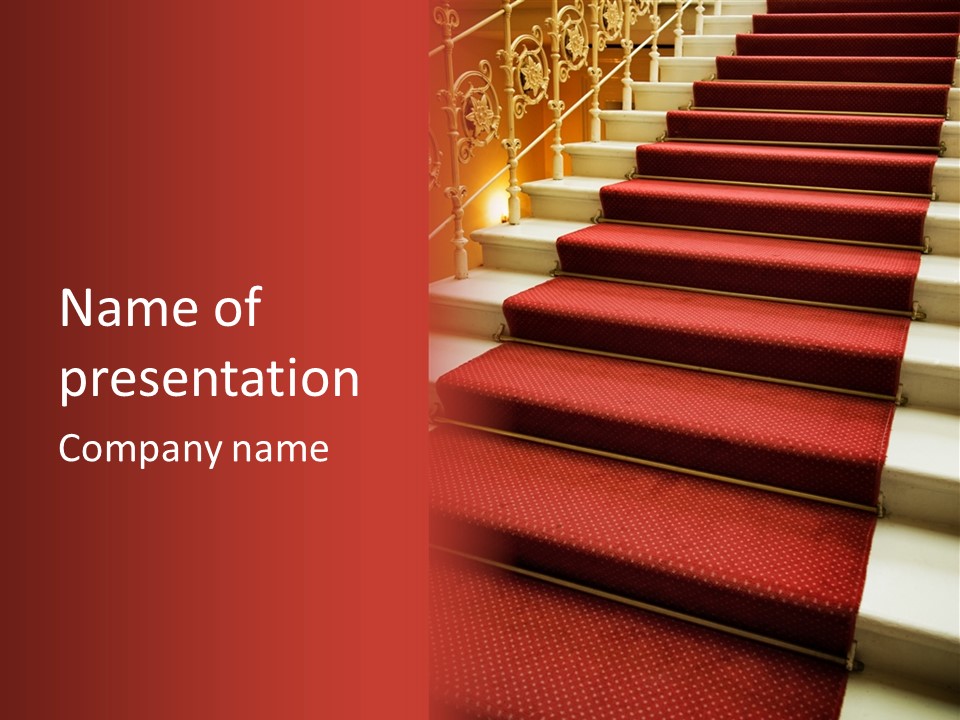 Covered Entrance Movie PowerPoint Template