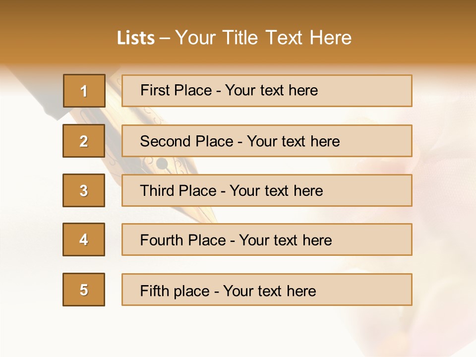 Event Empty Day PowerPoint Template