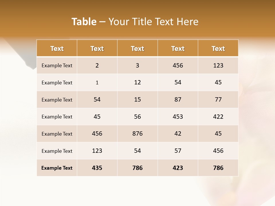 Event Empty Day PowerPoint Template