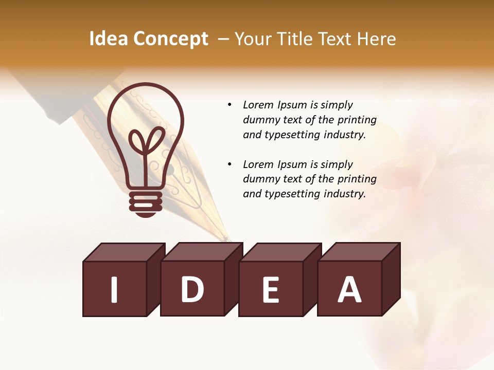 Event Empty Day PowerPoint Template