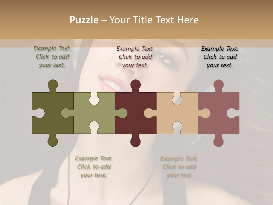 Person Enjoyment Party PowerPoint Template