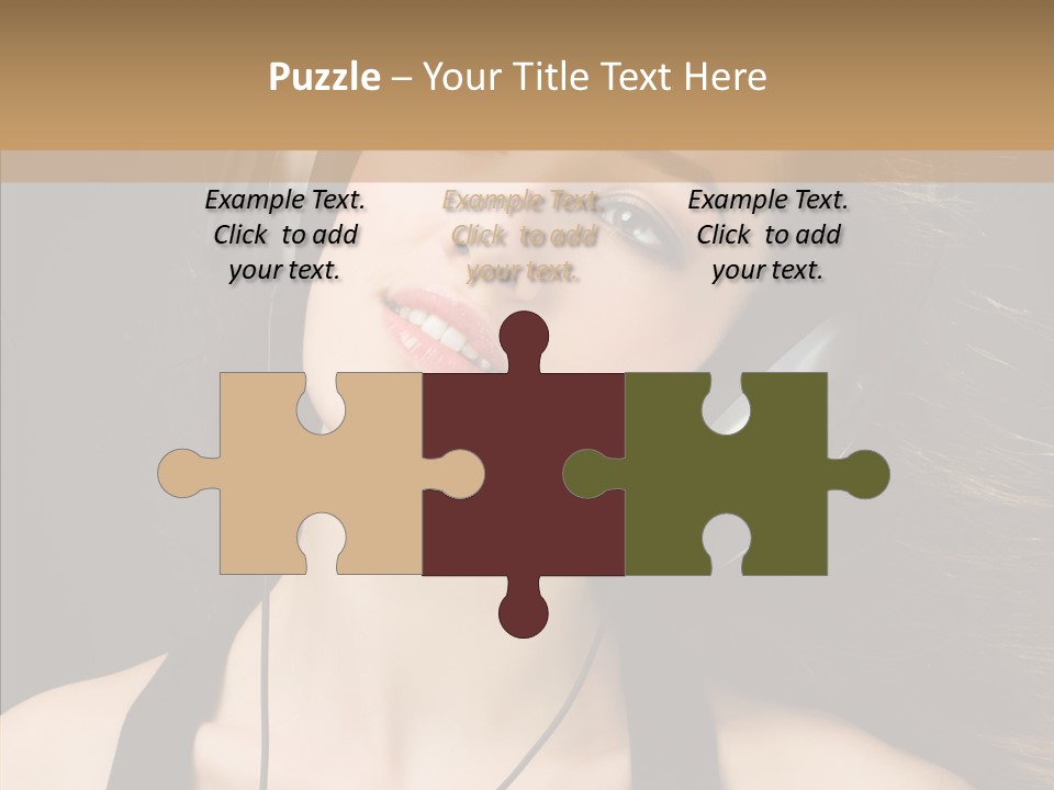Person Enjoyment Party PowerPoint Template