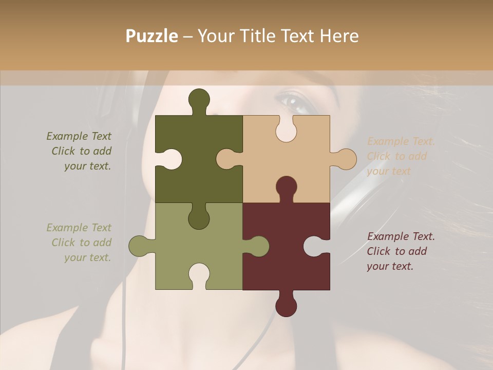 Person Enjoyment Party PowerPoint Template