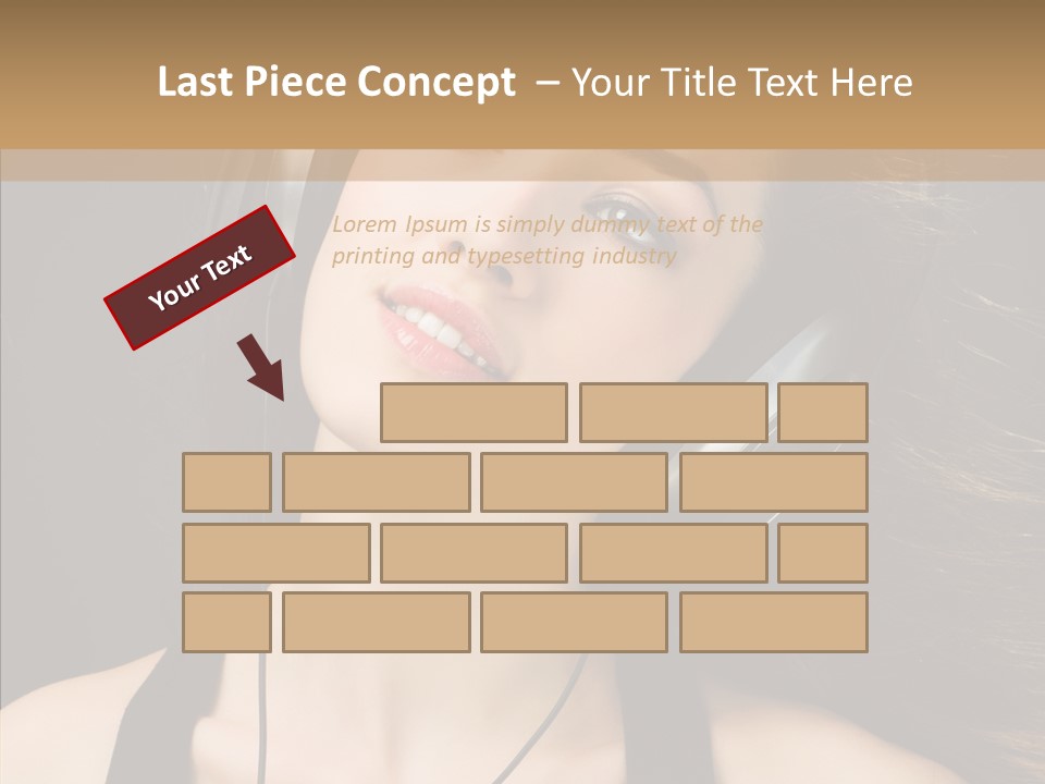Person Enjoyment Party PowerPoint Template