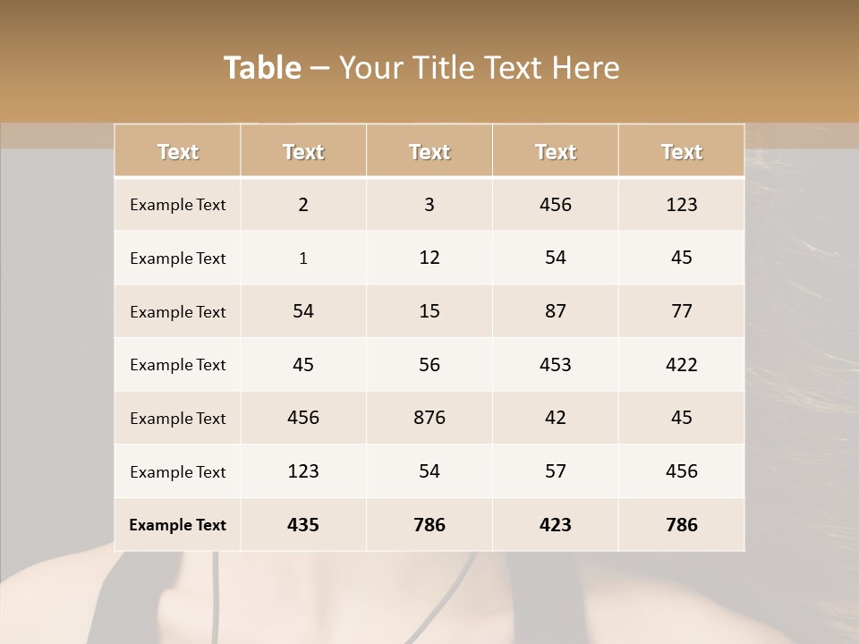 Person Enjoyment Party PowerPoint Template
