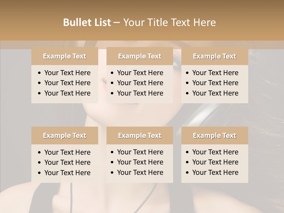 Person Enjoyment Party PowerPoint Template