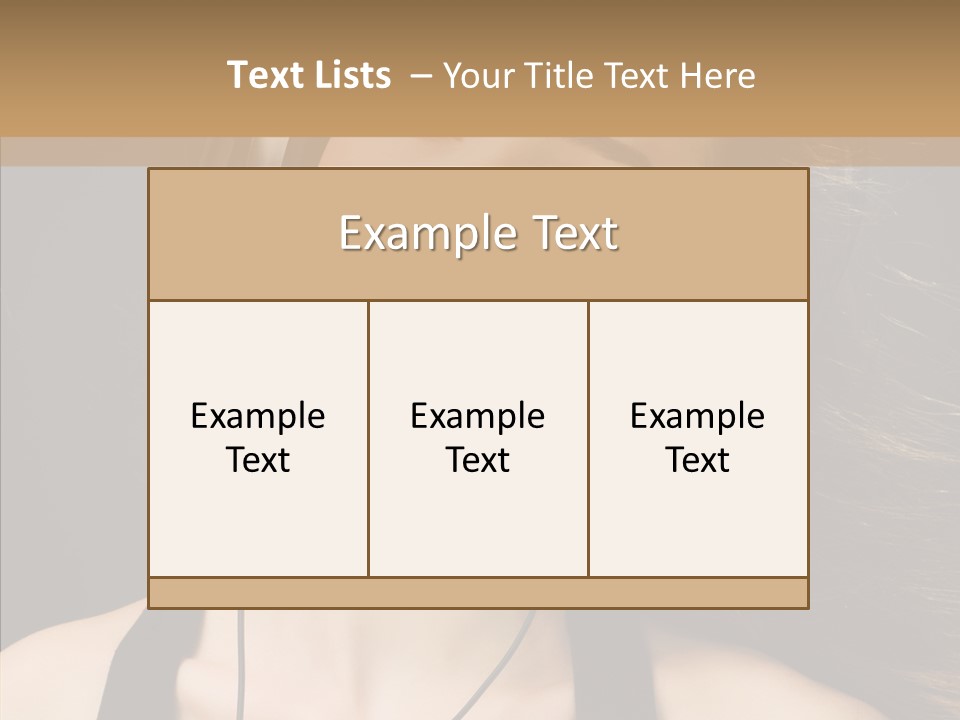 Person Enjoyment Party PowerPoint Template