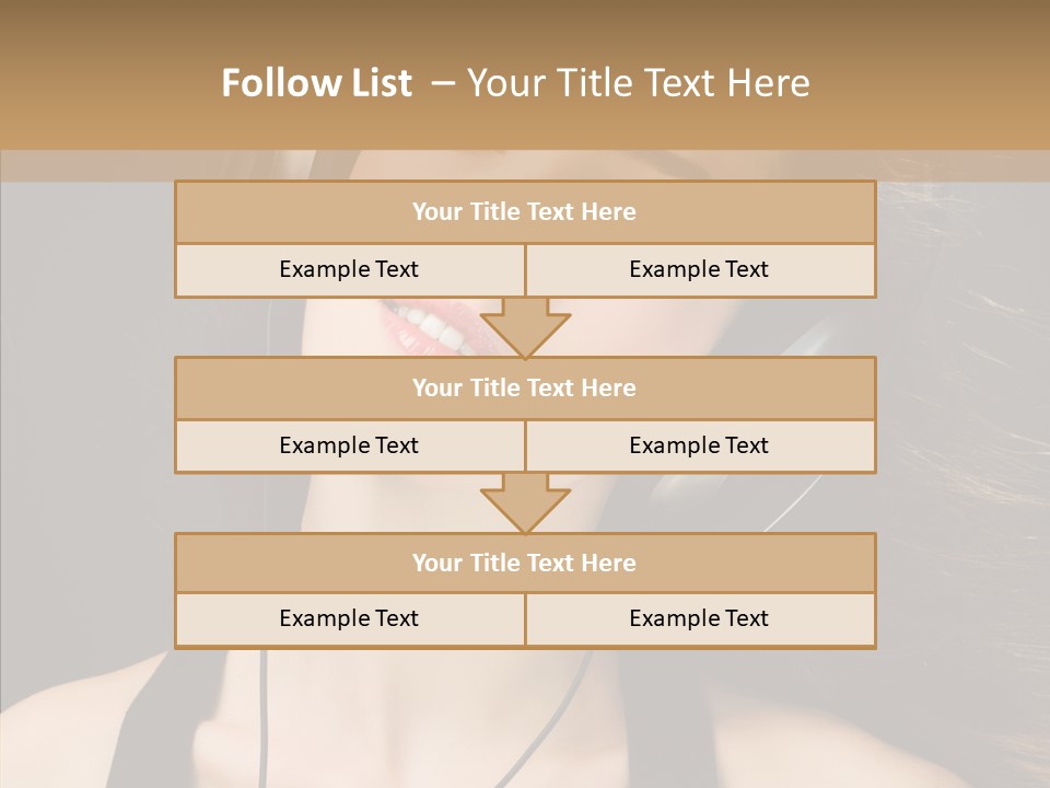 Person Enjoyment Party PowerPoint Template