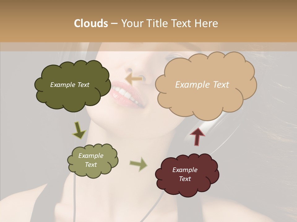 Person Enjoyment Party PowerPoint Template