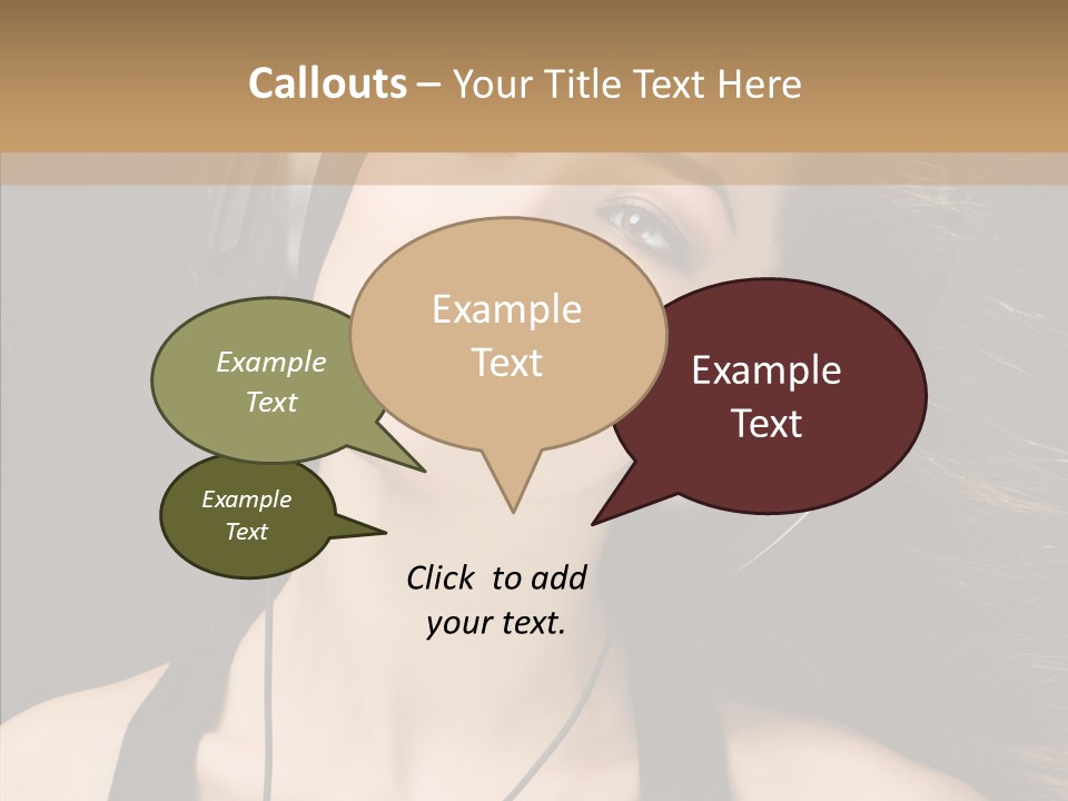 Person Enjoyment Party PowerPoint Template