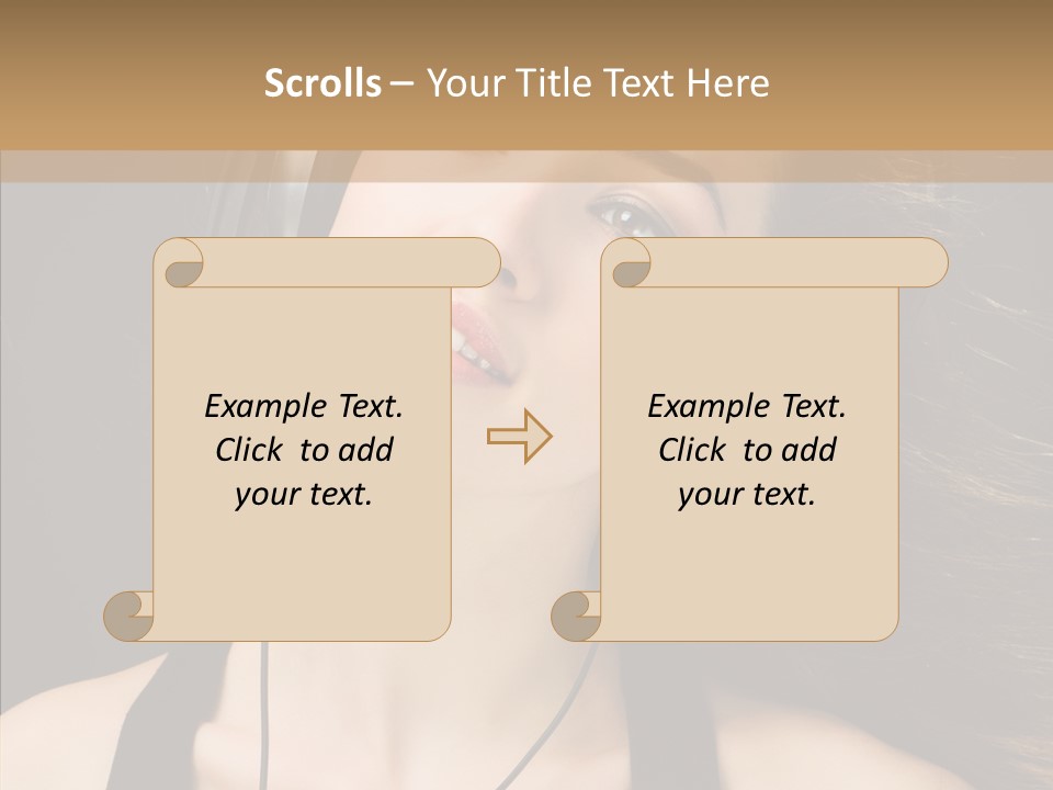 Person Enjoyment Party PowerPoint Template