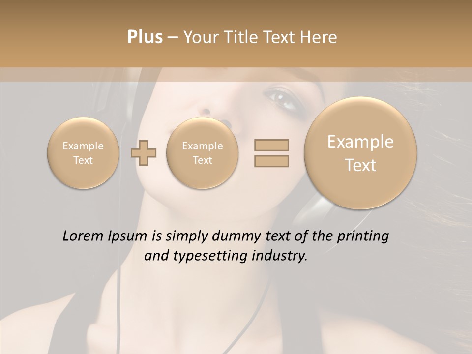 Person Enjoyment Party PowerPoint Template