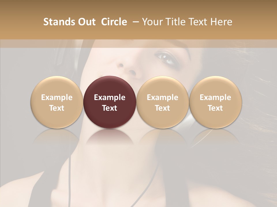 Person Enjoyment Party PowerPoint Template