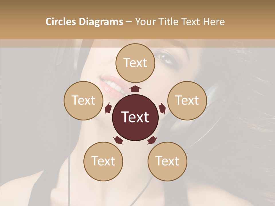 Person Enjoyment Party PowerPoint Template