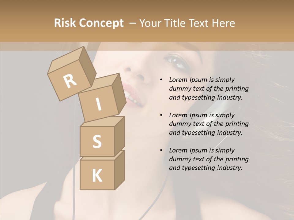 Person Enjoyment Party PowerPoint Template