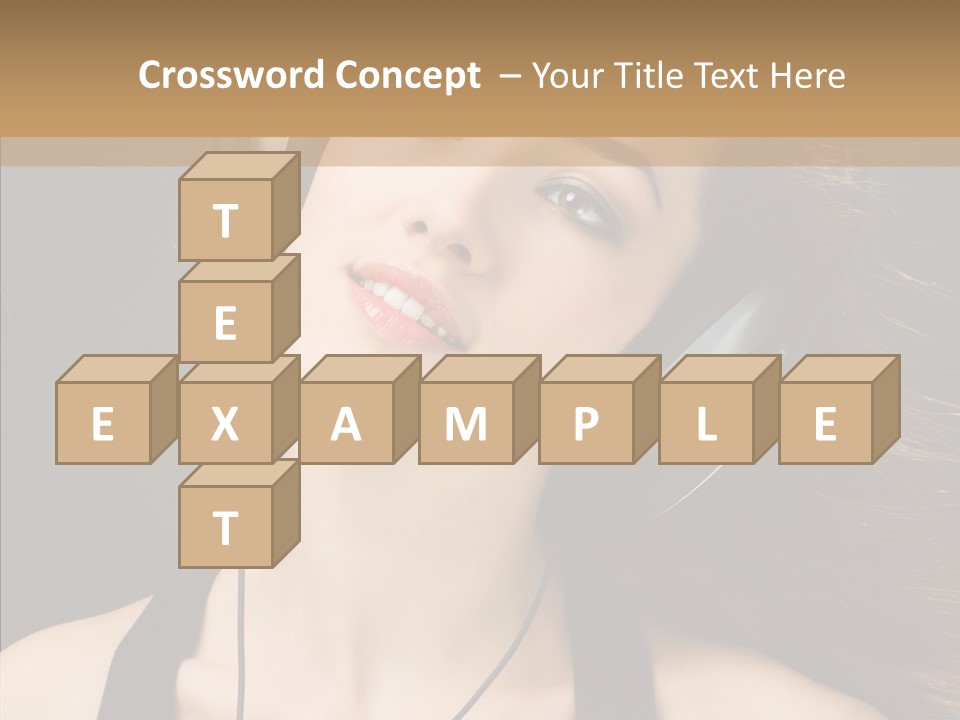 Person Enjoyment Party PowerPoint Template