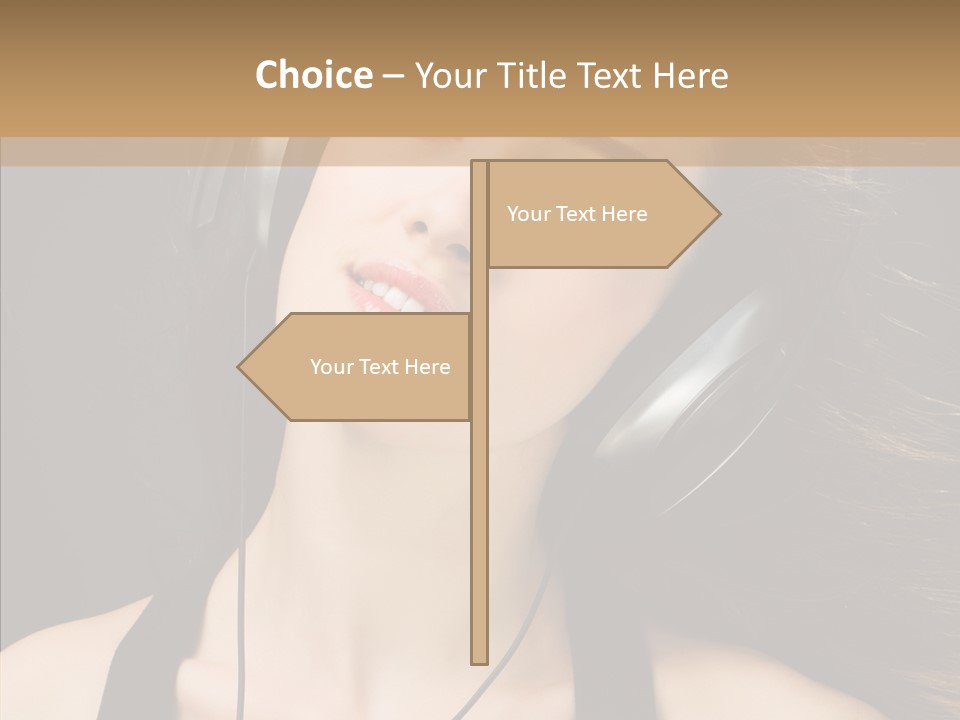Person Enjoyment Party PowerPoint Template