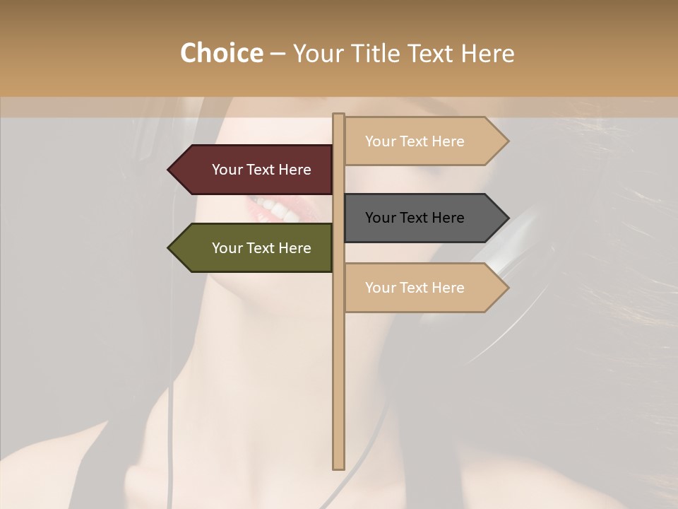 Person Enjoyment Party PowerPoint Template