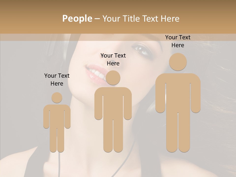 Person Enjoyment Party PowerPoint Template