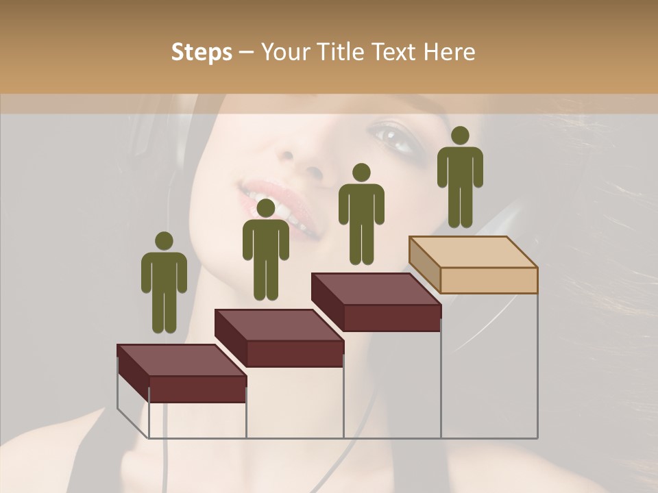 Person Enjoyment Party PowerPoint Template