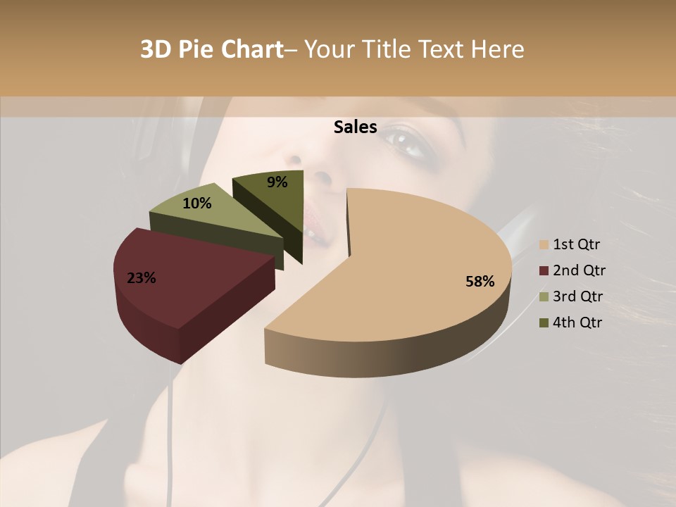 Person Enjoyment Party PowerPoint Template