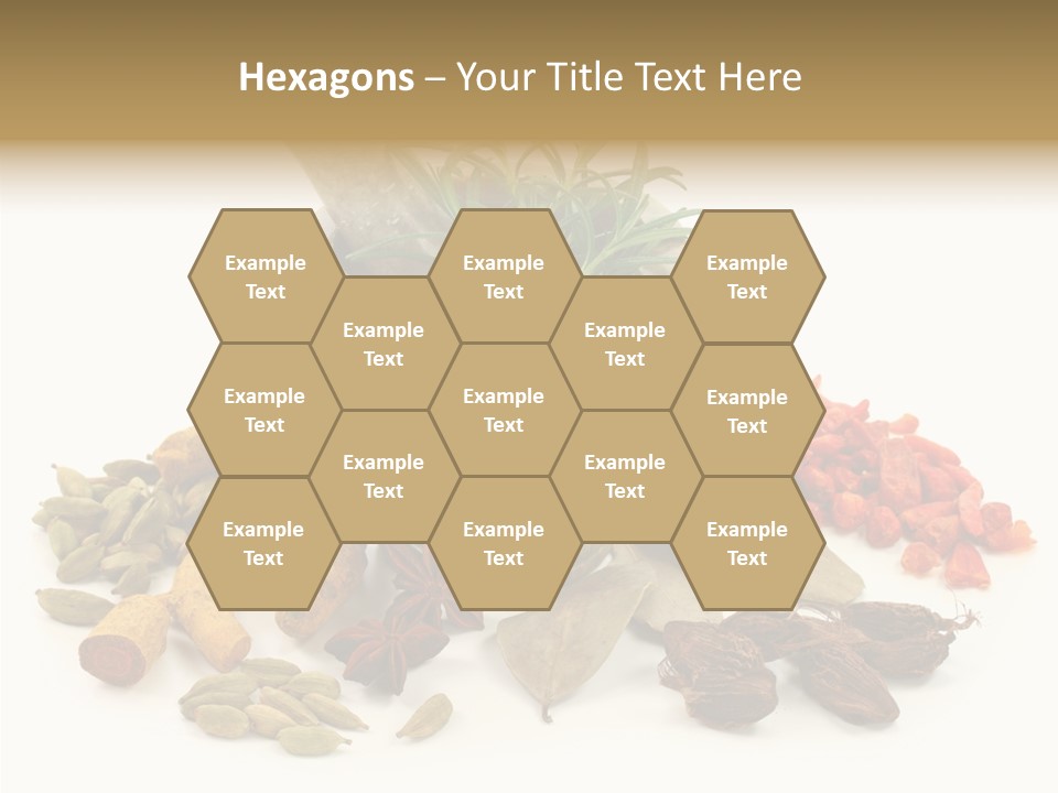 Studio Pestle Leaves PowerPoint Template