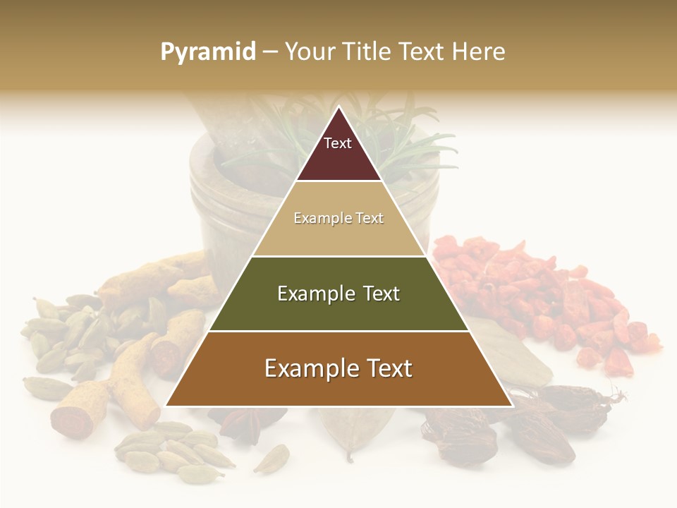 Studio Pestle Leaves PowerPoint Template