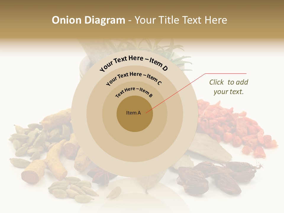 Studio Pestle Leaves PowerPoint Template