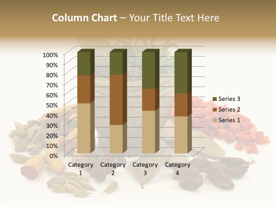 Studio Pestle Leaves PowerPoint Template