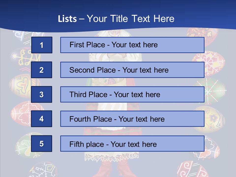 Meal Pattern Celebration PowerPoint Template