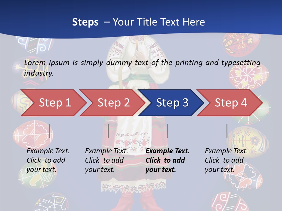 Meal Pattern Celebration PowerPoint Template