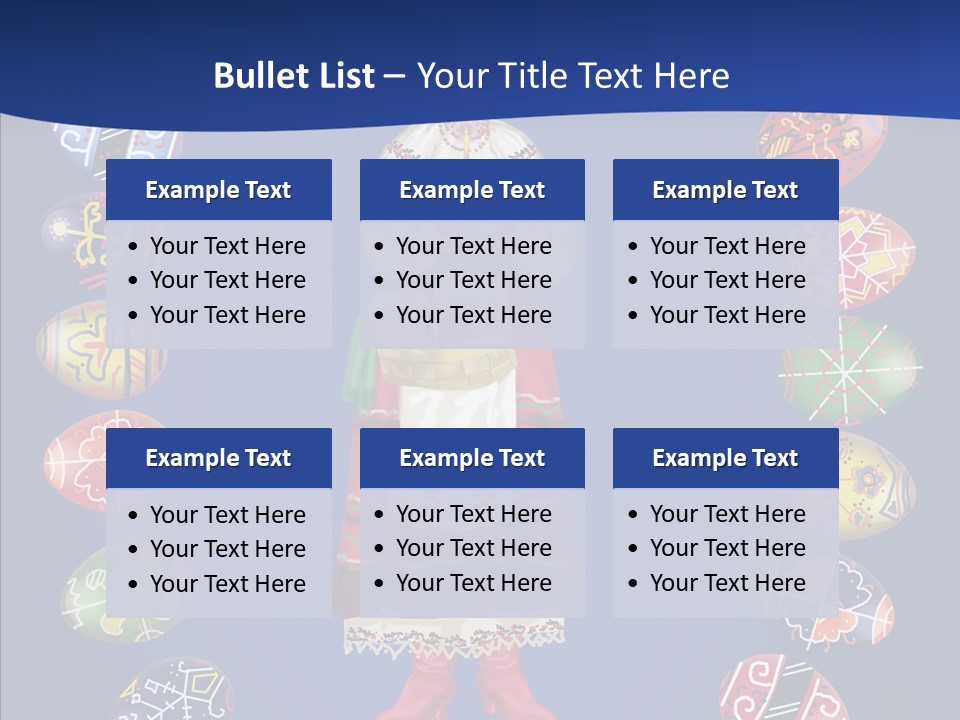 Meal Pattern Celebration PowerPoint Template
