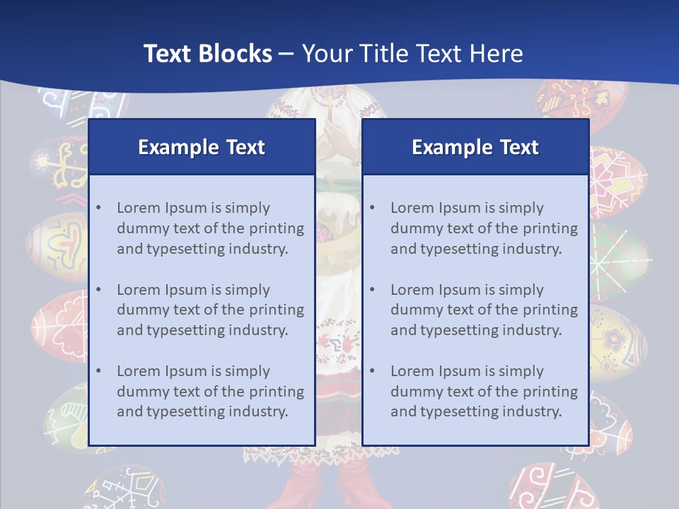 Meal Pattern Celebration PowerPoint Template