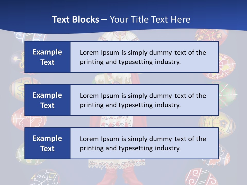 Meal Pattern Celebration PowerPoint Template